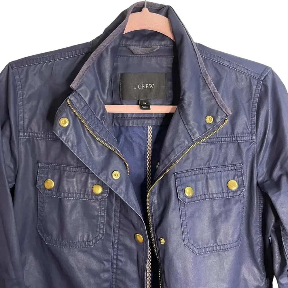 J Crew Downtown Field Navy Jacket